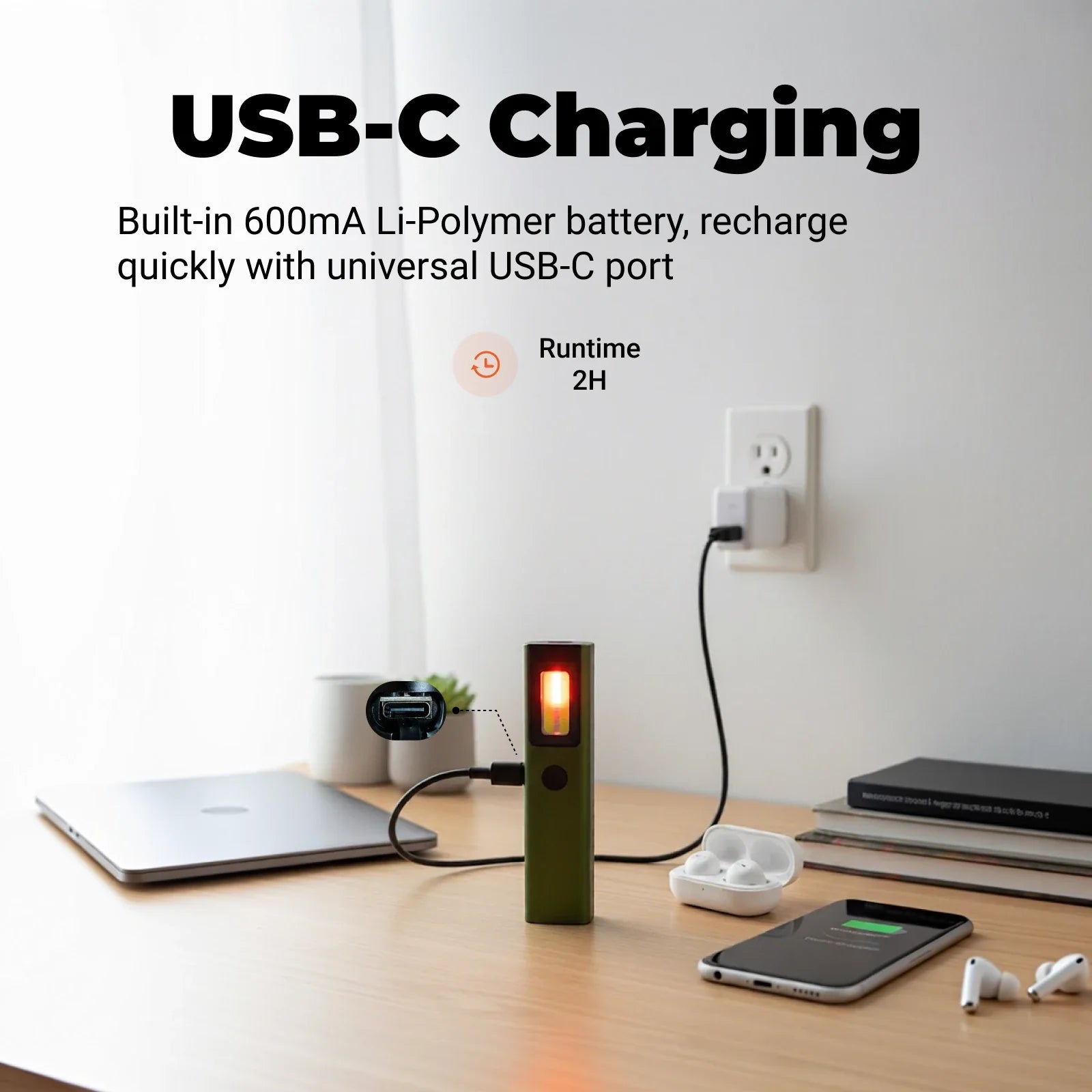 LT020 - EDC Rechargeable Pocket Flashlight
