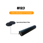 812J - 365nm UV Blacklight Flashlight with IR Laser