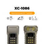 XC1086 - EDC Rechargeable Multi-function Flashlight