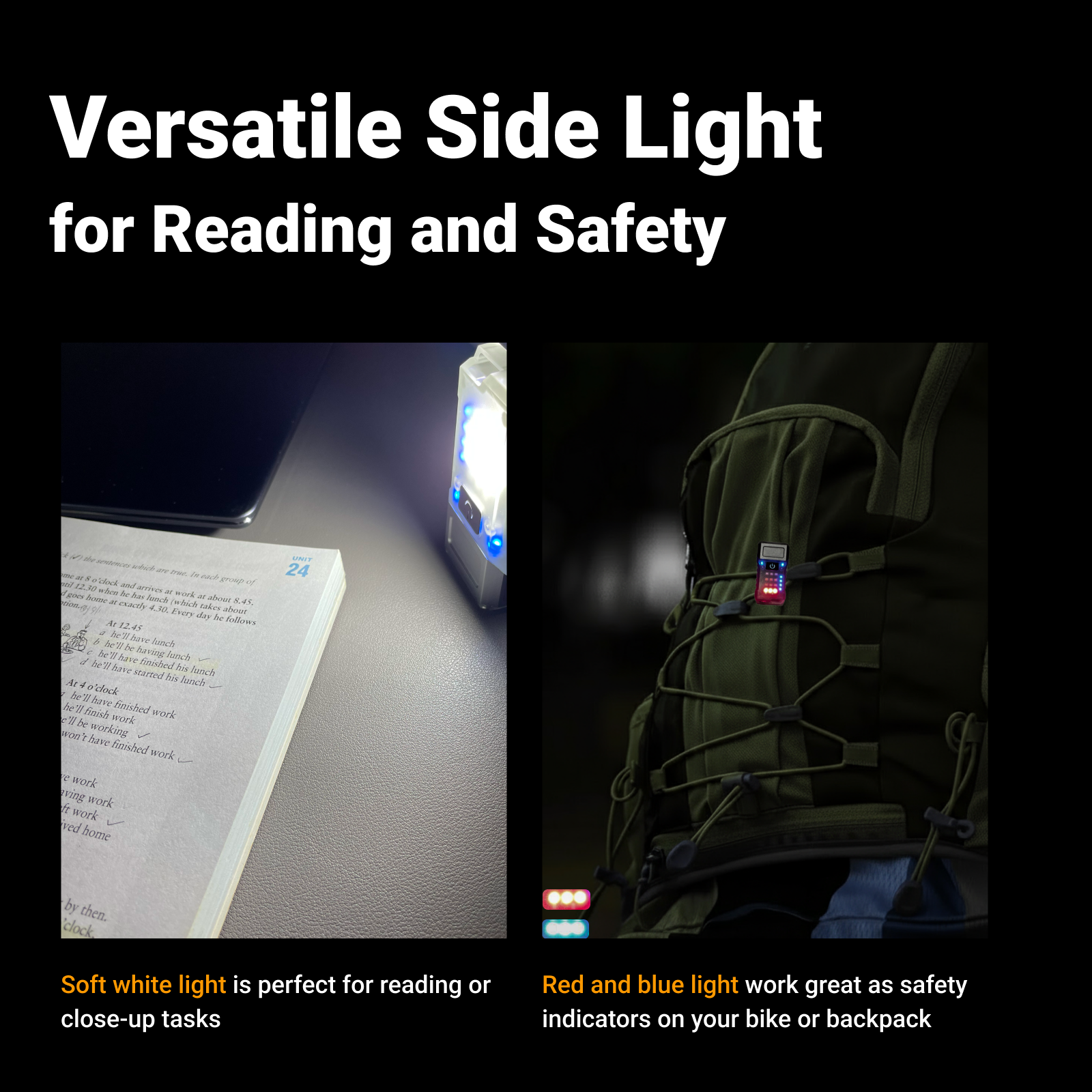 XC1086 - EDC Rechargeable Multi-function Flashlight
